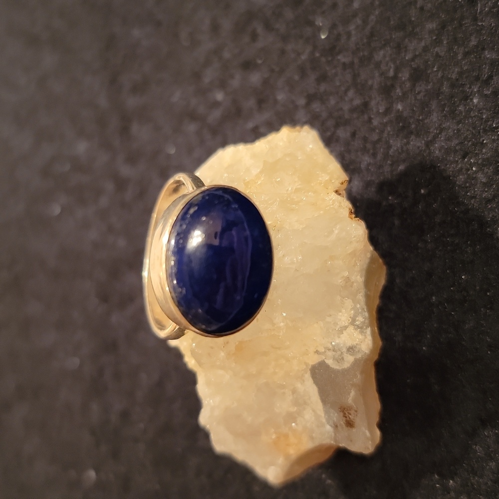 Lapis Sterling Silver Ring